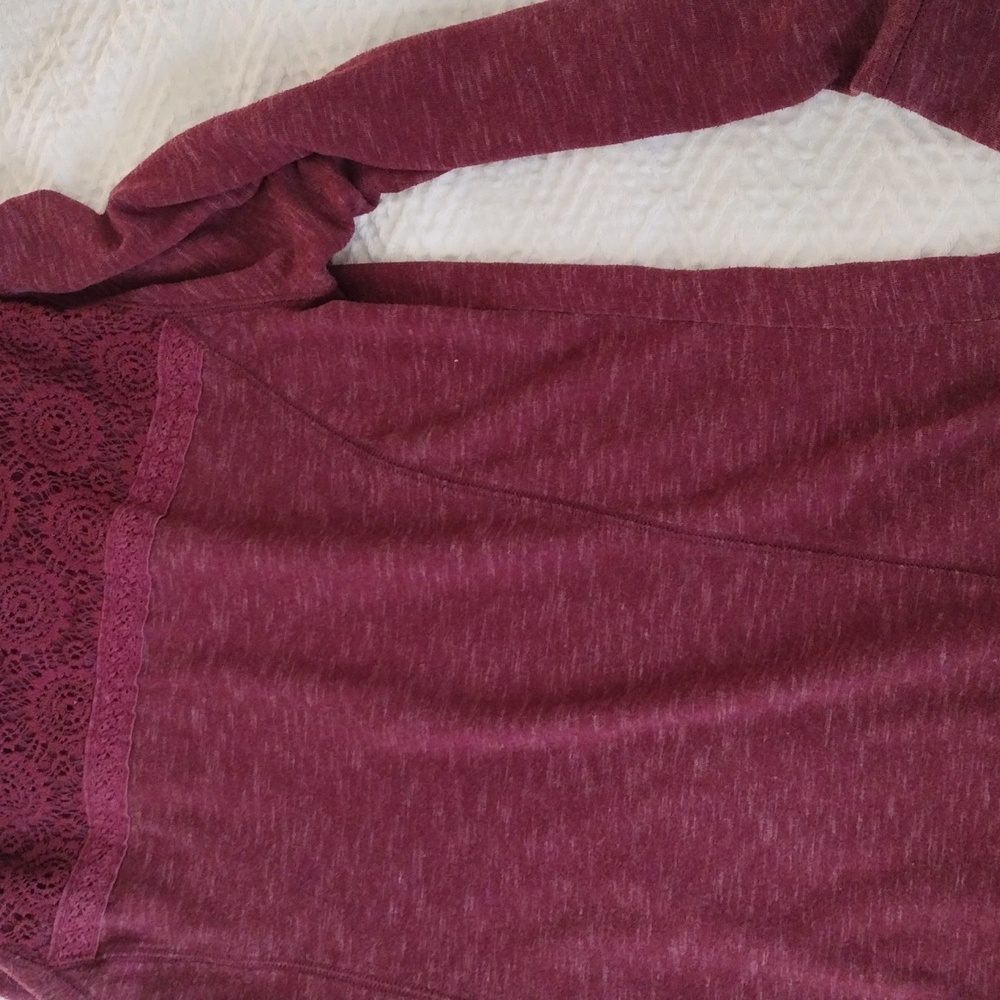 Relativity Maroon Tunic - Picture 8 of 9